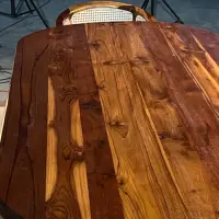 6 Seater Sheesham Wood Dining Table Set - Solid Wood Dining Table