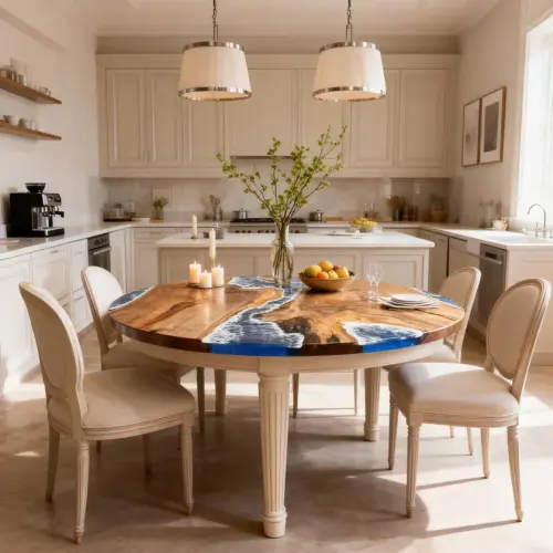 Family Tree - Epoxy Resin Dining Table