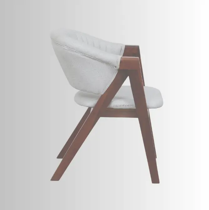 Parok Wooden Arm Upholstered Chair