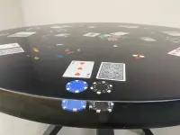 Walnut Wood Epoxy Resin Coffee Table - Coffee Tables