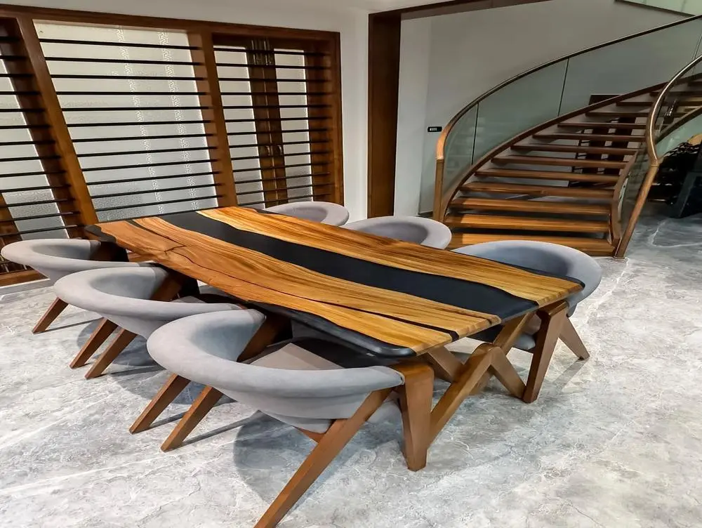 sheesham-wood-epoxy-resin-dining-table-4-seater-gold-river-india-carom-studios