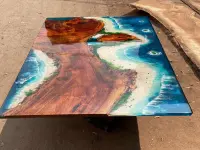 epoxy-resin-dining-table-bench-set-live-edge-farmhouse-6-seater-india-carom-studios