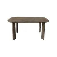 Solid Wood Dining Table 4 Seater Chair & With Bench - Solid Wood Dining Table