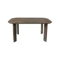 Solid Wood Dining Table 4 Seater Chair & With Bench - Solid Wood Dining Table